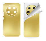 Xiaomi Mi 13 Ultra için uyumlu 360 full arka ve yan kaplama koruma sticker GOLD