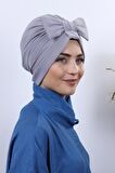 Fiyonklu Çift Taraflı Bone Gri - Gri