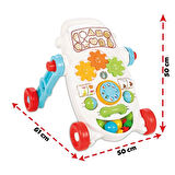 07 539 Happy İlk Adım Arabası Pembe -Pilsan Oyuncak