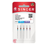 Deri İğnesi Karışık (5'Li Blister)(3X14, 2X16 No.)