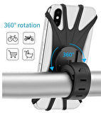 Silikon Esnek Bisiklet Telefon Tutucu