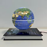 Kitap Şeklinde Manyetik Dönen Işıklı Dünya Küre
