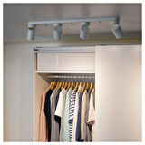 Spot lamba, beyaz, 73 cm, 4 spotlu