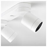 Spot lamba, beyaz, 73 cm, 4 spotlu