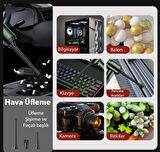 110w Ultra Güçlü Turbo araç ev süpürgesi araba yıkama süpürgesi 1 Saat kullanım şarjlı