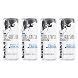 Red Bull White Edition Hindistan cevizi ve Acaili 250 ml 4 lü