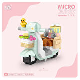 LZ8614 LOZ Sevimli Motor Blok Seti Mini Poşet