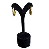 Uretti - İREM 3914 6735 Burgu Model Oval Çelik Küpe