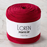 Loren Penye Kumaş El Örgü İpi Bordo - 6 - 34467