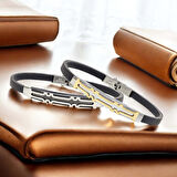  FM Desenli Çelik Bileklik 3183SCB008 