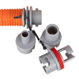 El Pompası - Çift Aksiyonlu - Kano/Kayak - 2 × 2 - 1-8 PSI