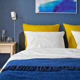 Kırlent kılıfı, sarı, 65x65 cm