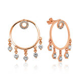 Gümüş Halka Kadın Küpe