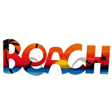 Beach Yazılı Parti Gözlüğü