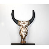 Duvara Asmalı Bufalo Kafası 