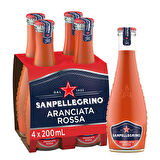 San Pellegrino Aranciata Rossa 200 Ml*4