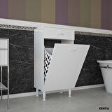 Modilayn Kirli Çamaşır Dolabı Banyo Dolabı Çok Amaçlı