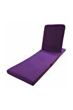 Çift Minderli Meditasyon Sandalyesi - Çift Minderli Back Jack - Mor