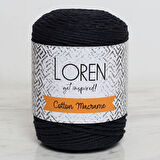 Loren Cotton Macrame Lacivert - R005 - 34361
