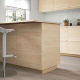 Kaplama paneli, açık dişbudak görünümlü, 39x106 cm