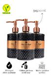 Luxury Vegan Sıvı Sabun Black Pearl 3 x 500 ml