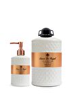 Savon De Royal Luxury Vegan Sıvı Sabun White Pearl 2,5 lt & 500 ml