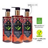 Savon De Royal Nature Luxury Vegan Sıvı Sabun Yeşil Çay 3 x 500 ml