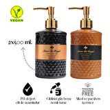 Luxury Vegan Sıvı Sabun Black ve Eden s Pearl 500 ml x 2 Adet