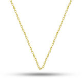 Gümüş Gold 0.30 Mikron 45 Cm Forse Kadın Zincir