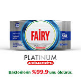 Fairy Platinum Antibakteriyel Yüzey Temizlik Havlusu 100 Yaprak 3 Adet | Beyaz Sirke & Karbonat