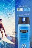 Deep Fresh Pratik Kapaklı Erkek Duş Jeli Cool Men 3 x 500 ml