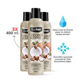 Deep Fresh Arındırıcı Duş Jeli Hindistan Cevizi ve Kahve 3 x 400 ml