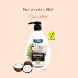 Deep Fresh Hindistan Cevizi Aromalı Tüm Ciltler İçin Kalıcı Kokulu Duş Jeli 3 x 1000 ml