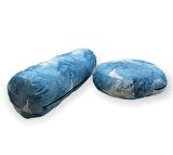 Bolster Minderi & Meditasyon Minderi / Antibakteriyel Duck Kumaş / İkili Set