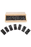Ahşap Kutulu Domino Seti / Domino Oyunu