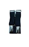 Çocuk Pantolon Askısı - Erkek 4 Metal Klipsli Salopet Çocuk Pantolon Askısı