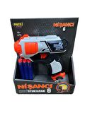 Sünger Mermi Dart Atan 5 Dartlı Nişancı Oyuncak Tabanca - Nerf Nişancı 6