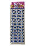 60 Adet Nazar Boncuğu Sticker - Yapıştırma Nazar Boncuğu - 1 Cm Nazar Boncuğu Damla Etiket