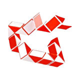 Magic Snake 3D Rubik Zeka Küpü Kırmızı Renl Yılan Küp Oyuncak
