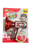 Kid Toys 4 Farklı Ses Değiştiren Oyuncak Megafon - Yaşlı, Çocuk, Robot ve Eko Sesler Çıkaran Megafon