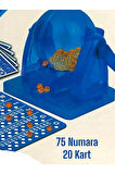 Bingo Lotto Oyunu - Bingo Oyunu - Çevirmeli 75 Numaralı 20 Kartlı Bingo Oyunu