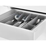 IKEA SMACKER ÇATAL BIÇAKLIK KAŞIKLIK - PLASTİK GRİ