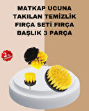 3’lü Matkap Ucu Fırça Takımı Zorlu Kirler İçin