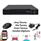 2 Kameralı IP Set - Yapay Zeka Özellikli Gece Renkli Gösteren Sesli 6 Warm Ledli 4K FULLHD IP Güvenlik Kamerası Seti 4386WS