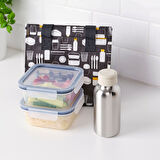 Su şişesi, paslanmaz çelik-bej, 0,5 lt