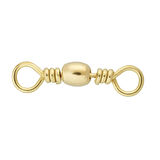 Paslanmaz Fırdöndü - Balıkçılık - 10 Adet - Swivel Brass - 4