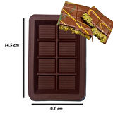 Silikon Dubai Çikolata Kalıbı