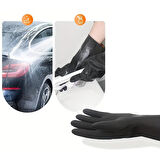 Siyah Renkli Endüstriyel Eldiven 