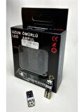 LED AMPUL T10 15 LED MAVI  12V