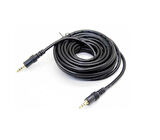3.5 mm STEREO Erkek Ses Aux Kablo 10 Metre